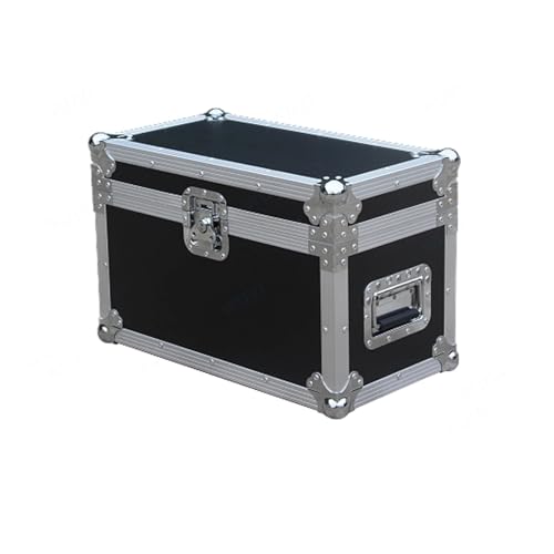 Wasserdichter staubdichter Werkzeugkasten aus Kuns Mikrofonaufbewahrung Flightcase Airbox-Schrank Drahtloses Stirnband Lavalier-Gürteltasche Handempfänger Mikrofonkoffer aus Aluminiumlegierung(For 24 von DUOCAI