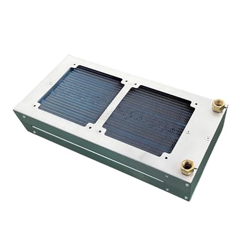 verdampfer kondensator kupferrohr 300 * 145 * 60mm Kleiner Kondensator Wasserkühlung Kühler Computer Wasserkühlung Computer Kühler DIY Wärmetauscher JG1202-02B(Condenser - FAN) von DUOCAI