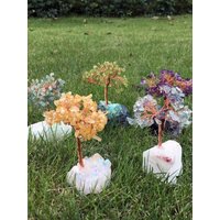 Natürliche 9 Styles Edelstein Chip Kristall Quarz Baum Des Lebens, Chakra Heilung - Sie Können Wählen Natürliche 9 Styles Edelstein Chip Kristall Quarz Baum Des Lebens, Chakra Heilung - Sie Können Wählen von DUODUOJEWELRY