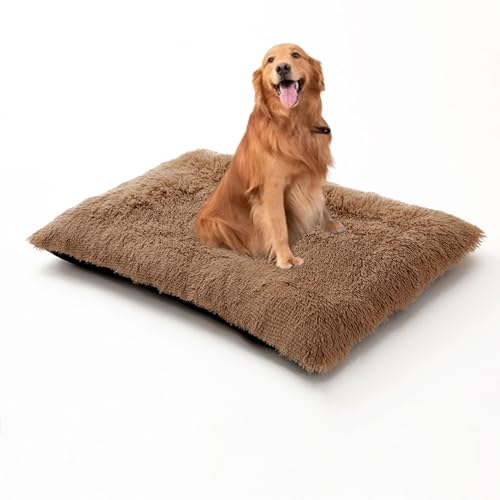 Herausnehmbare Hundebetten, waschbares, rechteckiges Haustierbett, Kissen für Hunde und Katzen, orthopädische Haustiermatratze, Matte für Kiste, rutschfestes Welpen-Sofa-Kissen (100 x 70 x 10 cm Herausnehmbare Hundebetten, waschbares, rechteckiges Haustierbett, Kissen für Hunde und Katzen, orthopädische Haustiermatratze, Matte für Kiste, rutschfestes Welpen-Sofa-Kissen (100 x 70 x 10 cm von DUOLEH