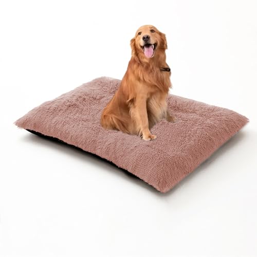 Herausnehmbare Hundebetten, waschbares, rechteckiges Haustierbett, Kissen für Hunde und Katzen, orthopädische Haustiermatratze, Matte für Kiste, rutschfestes Welpen-Sofa-Kissen (70 x 50 x 8 cm, Rosa) Herausnehmbare Hundebetten, waschbares, rechteckiges Haustierbett, Kissen für Hunde und Katzen, orthopädische Haustiermatratze, Matte für Kiste, rutschfestes Welpen-Sofa-Kissen (70 x 50 x 8 cm, Rosa) von DUOLEH