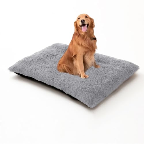Herausnehmbare Hundebetten, waschbares, rechteckiges Haustierbett, Kissen für Hunde und Katzen, orthopädische Haustiermatratze, Matte für Kiste, rutschfestes Welpen-Sofakissen (140 x 110 x 12 cm Herausnehmbare Hundebetten, waschbares, rechteckiges Haustierbett, Kissen für Hunde und Katzen, orthopädische Haustiermatratze, Matte für Kiste, rutschfestes Welpen-Sofakissen (140 x 110 x 12 cm von DUOLEH