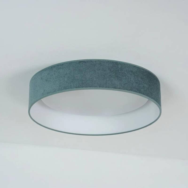 B-Ware Duolla Led Deckenleuchte Plafond Lampe Mintgrün Stoff ø 45 Cm 3 Step B-Ware Duolla Led Deckenleuchte Plafond Lampe Mintgrün Stoff ø 45 Cm 3 Step von DUOLLA