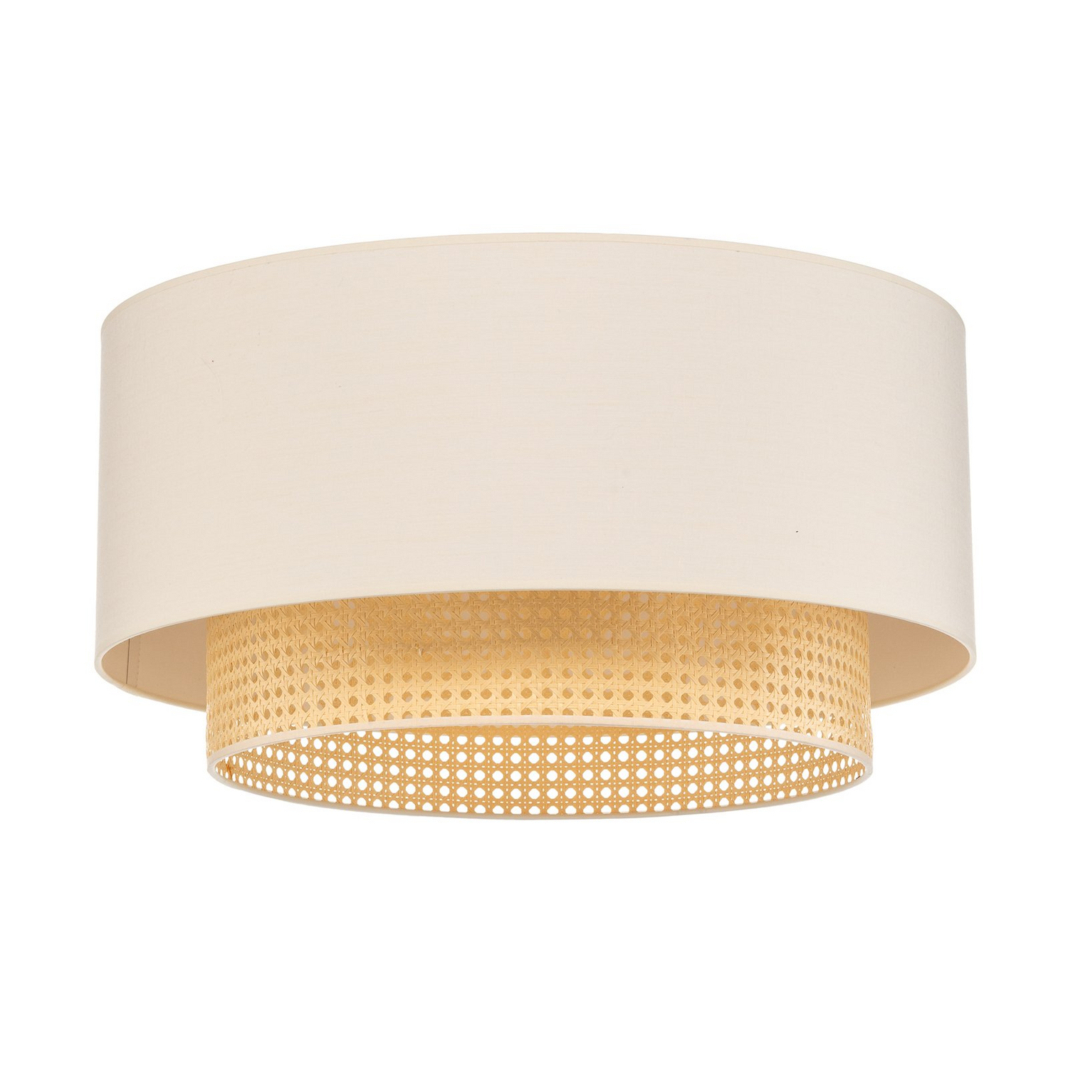Duolla Deckenleuchte Hängelampe Boho Rattanlampe Creme Weiß 60cm Siehe Text/Foto B-Ware Duolla Deckenleuchte Hängelampe Boho Rattanlampe Creme Weiß 60cm Siehe Text/Foto B-Ware von DUOLLA
