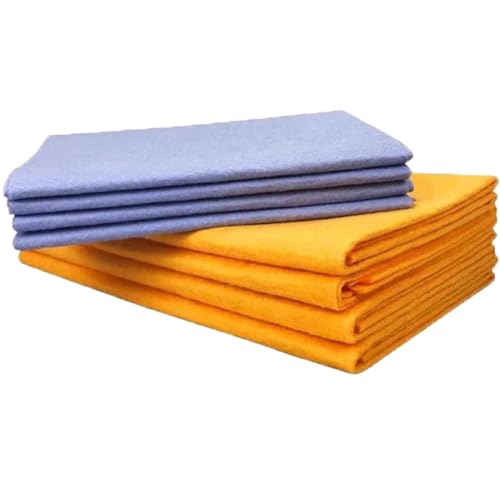 DUOPAI Ultra-Absorbent Miracle Cleaning Shammy, 8pcs Non-Woven Wonder Cleaning Cloths, Cozy Home Shammy, Multi-Purpose Cleaning Cloths, Super Absorbent Multi-Purpose Cleaning Shammy Cloth von DUOPAI