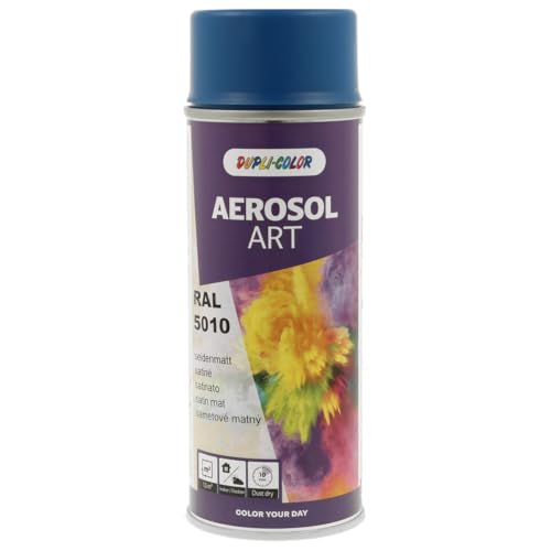 Dupli Color DUPLI-COLOR 126185 Aerosol Enzianblau AEROSOL Art RAL 5010 seidenmatt 400 ml von Dupli-Color