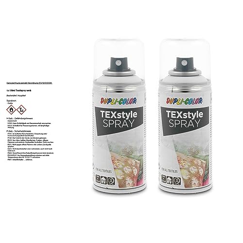DUPLI COLOR 2x 150ml Textilspray weiß DUPLI COLOR 2x 150ml Textilspray weiß von DUPLI COLOR