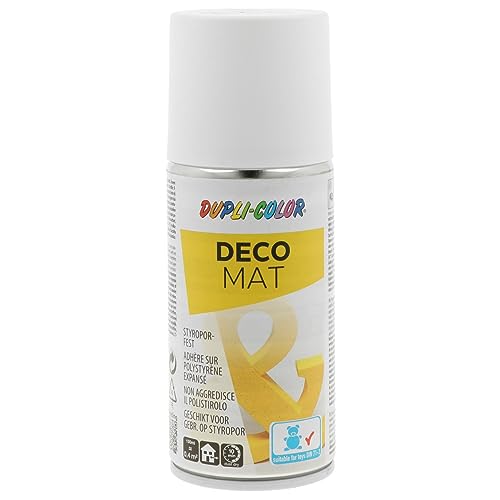 DUPLI-COLOR 626180 DECO MAT weiß matt 150 ml von DUPLI-COLOR