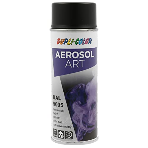 DUPLI-COLOR 655814 AEROSOL ART RAL 9005 tiefschwarz seidenmatt 400 ml von DUPLI-COLOR