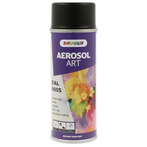 DUPLI-COLOR 655814 AEROSOL ART RAL 9005 tiefschwarz seidenmatt 400 ml von DUPLI-COLOR