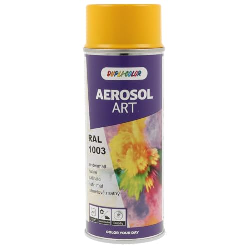 Dupli-Color 666216 AEROSOL ART RAL 1003 signalgelb seidenmatt 400 ml von Dupli-Color