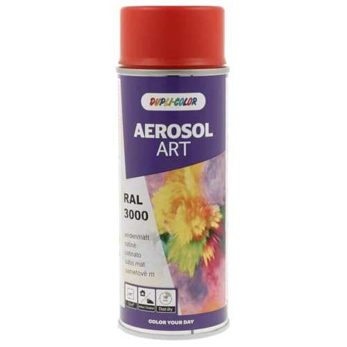 Dupli-Color 666452 AEROSOL ART RAL 3000 feuerrot seidenmatt 400 ml von Dupli-Color