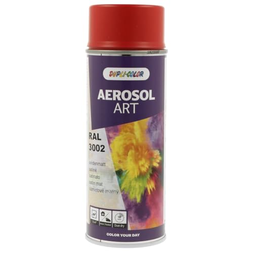 Dupli-Color 666469 AEROSOL ART RAL 3002 karminrot seidenmatt 400 ml von Dupli-Color