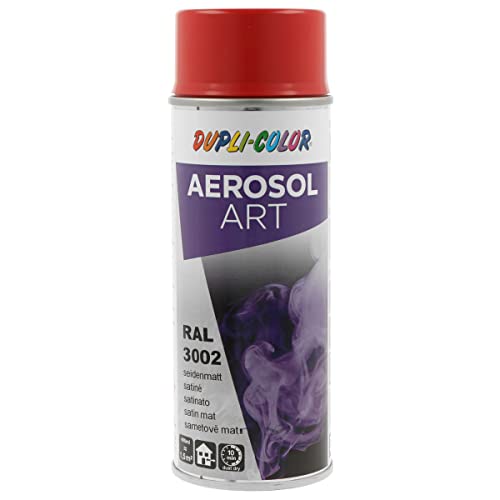 DUPLI-COLOR 666469 AEROSOL ART RAL 3002 karminrot seidenmatt 400 ml von DUPLI-COLOR