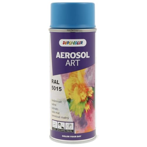 Dupli-Color 666506 AEROSOL ART RAL 5015 himmelblau seidenmatt 400 ml von Dupli-Color