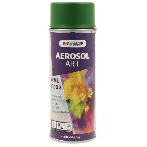 Dupli-Color 666513 AEROSOL ART RAL 6002 laubgrün seidenmatt 400 ml von Dupli-Color