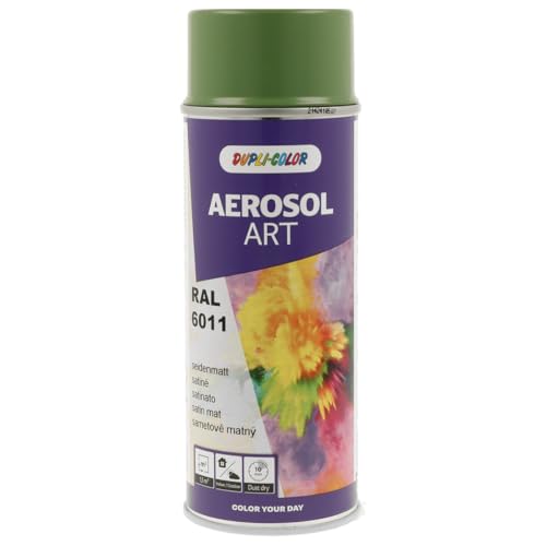 DUPLI-COLOR 667268 AEROSOL ART RAL 6011 resedagrün seidenmatt 400 ml von DUPLI-COLOR