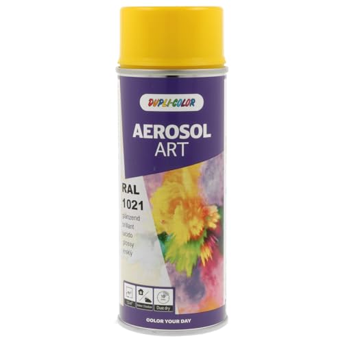 DUPLI-COLOR 722493 AEROSOL ART RAL 1021 rapsgelb glänzend 400 ml von DUPLI-COLOR