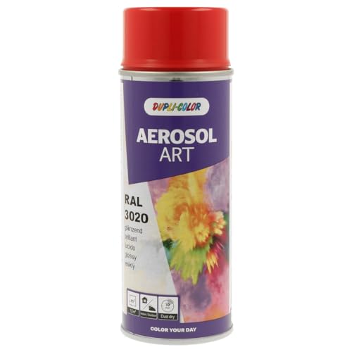 DUPLI-COLOR 722530 AEROSOL ART RAL 3020 verkehrsrot glänzend 400 ml von DUPLI-COLOR