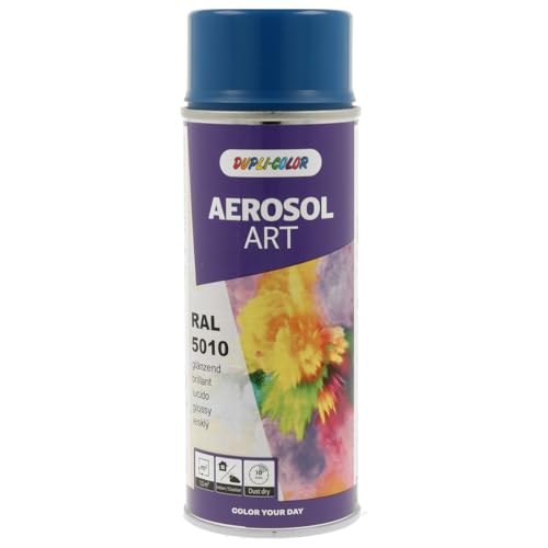 DUPLI-COLOR 722561 AEROSOL ART RAL 5010 enzianblau glänzend 400 ml von DUPLI-COLOR