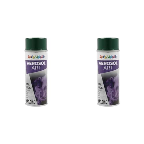 DUPLI-COLOR 722615 AEROSOL ART RAL 6005 moosgrün glänzend 400 ml (Packung mit 2) von Dupli-Color