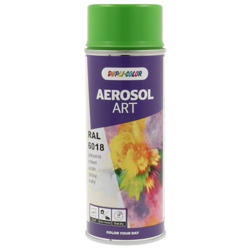 DUPLI-COLOR 722639 AEROSOL ART RAL 6018 gelbgrün glänzend 400 ml von DUPLI-COLOR