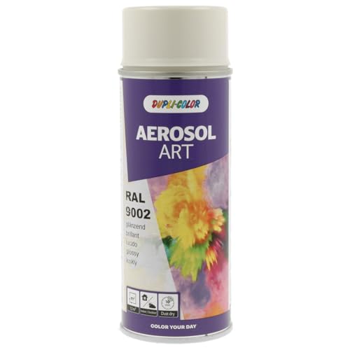 Dupli-Color 722684 AEROSOL ART RAL 9002 grauweiß glänzend 400 ml von Dupli-Color