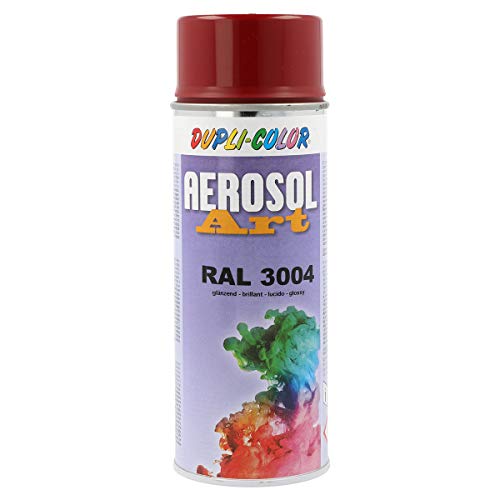 DUPLI-COLOR 732973 AEROSOL ART RAL 3004 purpurrot glänzend 400 ml von DUPLI-COLOR