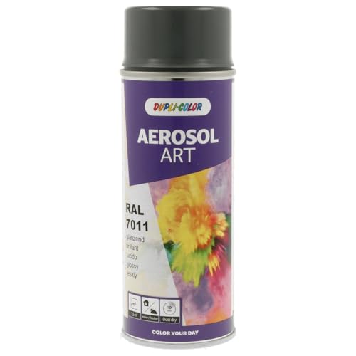 DUPLI-COLOR 733086 AEROSOL ART RAL 7011 eisengrau glänzend 400 ml von DUPLI-COLOR