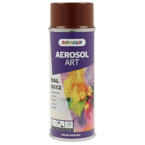 Dupli-Color 733116 AEROSOL ART RAL 8012 rotbraun glänzend 400 ml von Dupli-Color