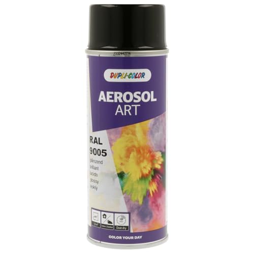 DUPLI-COLOR 733123 AEROSOL ART RAL 9005 tiefschwarz glänzend 400 ml von DUPLI-COLOR