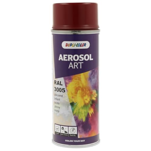 DUPLI-COLOR 741104 AEROSOL ART RAL 3005 weinrot glänzend 400 ml von DUPLI-COLOR