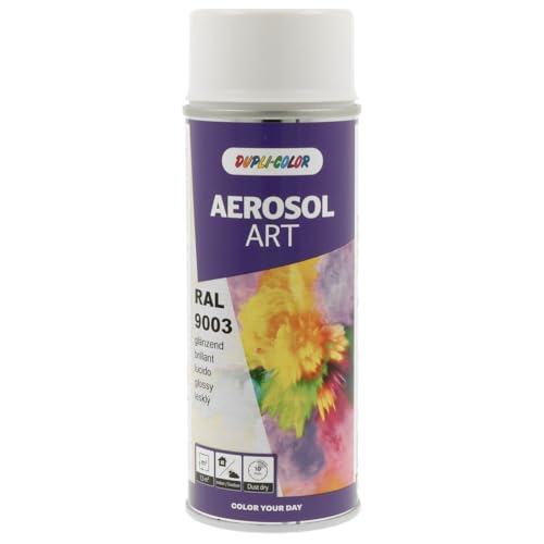 DUPLI-COLOR 741418 AEROSOL ART RAL 9003 signalweiß glänzend 400 ml von DUPLI-COLOR