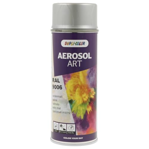 DUPLI-COLOR 741425 AEROSOL ART RAL 9006 weißaluminium seidenmatt 400 ml von DUPLI-COLOR