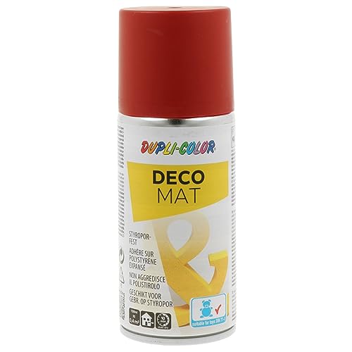 DUPLI-COLOR 749100 DECO MAT RAL 3000 feuerrot matt 150 ml von DUPLI-COLOR