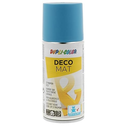 DUPLI-COLOR 749179 DECO MAT RAL 5012 lichtblau matt 150 ml von DUPLI-COLOR