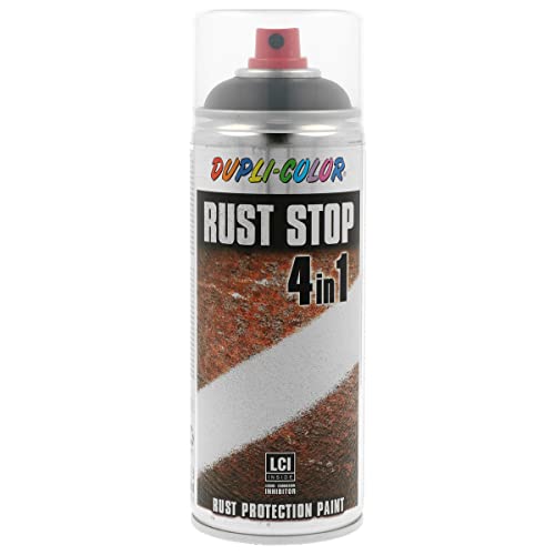 DUPLI-COLOR 868320 RUST STOP RAL 9005 tiefschwarz seidenmatt 400 ml von DUPLI-COLOR