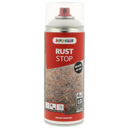 Dupli-Color 868337 RUST STOP RAL 9010 reinweiß seidenmatt 400 ml von DUPLI-COLOR
