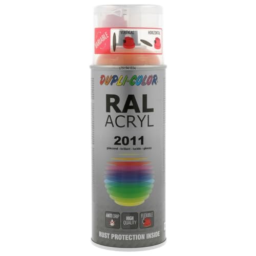 Dupli-Color 414862 RAL-Acryl-Spray 2011, 400 ml, Tieforange Glanz Dupli-Color 414862 RAL-Acryl-Spray 2011, 400 ml, Tieforange Glanz von DUPLI-COLOR