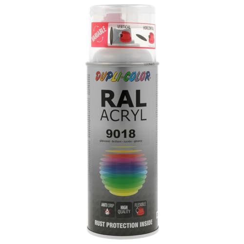 Dupli-Color 522963 RAL-Acryl-Spray 9018, 400 ml, Papyrusweiß Glanz von DUPLI-COLOR