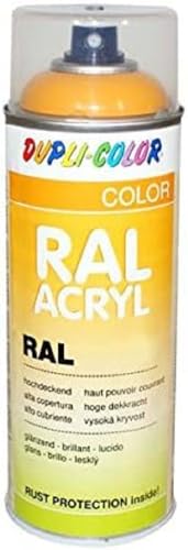 Dupli-Color 535000 RAL-Acryl-Spray 2008, 400 ml, Hellrotorange Glanz von DUPLI-COLOR