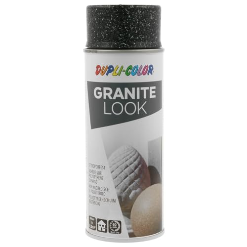 Dupli-Color 607837 Granit-Style-Spray, 400 ml, Granit Schwarz von DUPLI-COLOR