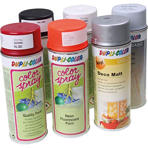 DUPLI-COLOR 625749 Color-Spray, 400 ml, Chromgelb Glanz von DUPLI-COLOR