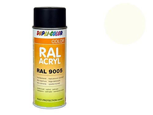 Dupli-Color 641893 RAL-Acryl-Spray, RAL 9001, 400 ml, Cremeweiß Seidenmatt von DUPLI-COLOR