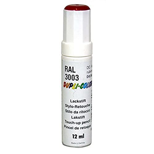 Dupli-Color 677007 Lackstifte, 12 ml, DS 3003, Rubinrot Glanz von DUPLI-COLOR