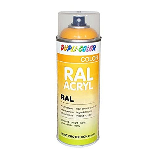 Dupli-Color 719387 Acryl-Spray, 400 ml, RAL 1003 Signalgelb Glanz von DUPLI-COLOR