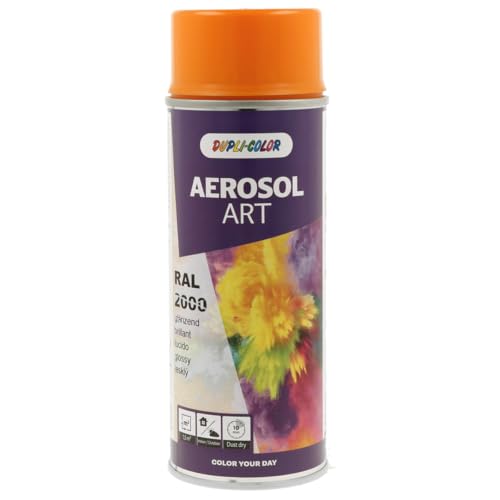 DUPLI-COLOR 741043 AEROSOL ART RAL 2000 gelborange glänzend 400 ml von DUPLI-COLOR