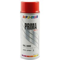 Dupli-color - Dupli Color Prima Lackspray, Sprühlack 400ml, verkehrsrot glänzend ral 3020 von DUPLI-COLOR