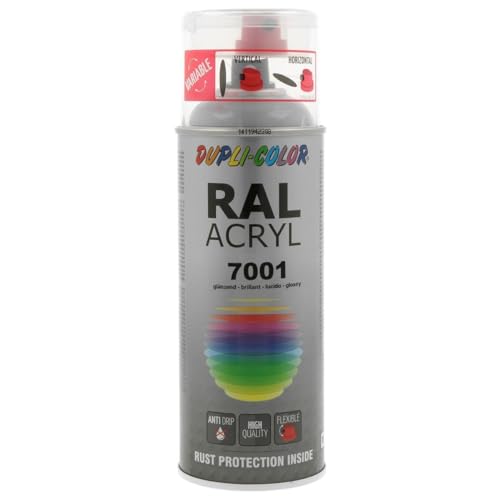 Dupli-Color RAL - Acryl Spraylack RAL 7001 Silbergrau glänzend 400ml von DUPLI-COLOR
