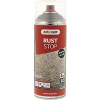 Dupli Color Rost Stop 4in1 - Grundierung und aktiver Rostschutz Spray - hochdeckend und versiegelnd Eisenglimmer 400ml silbergrau Dupli Color Rost Stop 4in1 - Grundierung und aktiver Rostschutz Spray - hochdeckend und versiegelnd Eisenglimmer 400ml silbergrau von DUPLI-COLOR